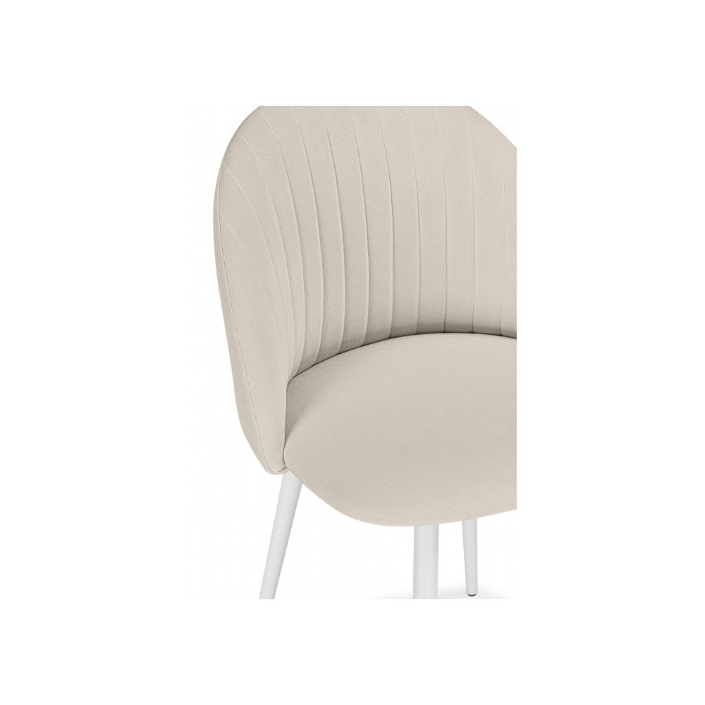 Стул на металлокаркасе Дарлин marseille 13 / белый Стул на металлокаркасе Дарлин marseille 13 / белый