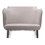 Стул на металлокаркасе Benza beige fabric