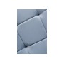 Стул на металлокаркасе Bruk light blue / black