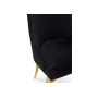Обеденная группа Аган black / gold