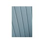 Стул на металлокаркасе Kora light blue / black