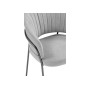 Стул на металлокаркасе Лео серый brendy monsoon 22 / серый
