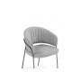 Стул на металлокаркасе Лео серый brendy monsoon 22 / серый