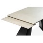 Керамический стол Ливи 140(200)х80х78 creto forever beige / черный