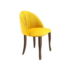 Стул деревянный SHT-ST35-1/S122 имперский желтый / темный орех