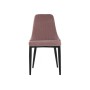 Стул на металлокаркасе Kora light purple / black