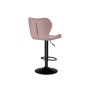 Барный стул Porch pink / black