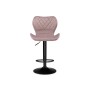 Барный стул Porch pink / black