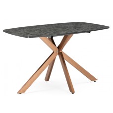 Стол деревянный Кортез 116(160)x77 раздвижной малави / медь