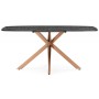 Стол деревянный Кортез 116(160)x77 раздвижной малави / медь