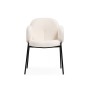 Стул на металлокаркасе Kalipso white / black
