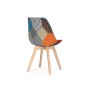 Стул деревянный Mille fabric multicolor