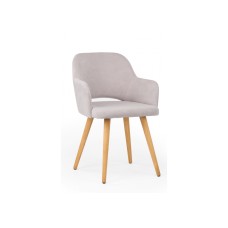 Стул деревянный Эолин светло-серый (glory 36) / светлое дерево Стул деревянный Эолин светло-серый (glory 36) / светлое дерево