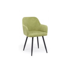 Стул на металлокаркасе Инфини зеленый (ocean 013) / черный