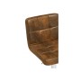 Барный стул Paskal brown / chrome
