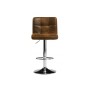Барный стул Paskal brown / chrome