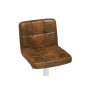 Барный стул Paskal brown / chrome