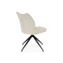 Стул на металлокаркасе Miranda 360 крутящийся beige / black