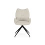 Стул на металлокаркасе Miranda 360 крутящийся beige / black