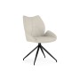 Стул на металлокаркасе Miranda 360 крутящийся beige / black