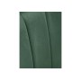 Стул на металлокаркасе Kamelia dark green / gold