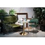 Стул на металлокаркасе Kamelia dark green / gold