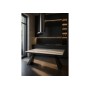 Керамический стол Денхольм 240(290)х100х75 rystal onyx bianco / черный