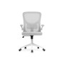 Офисное кресло Konfi light gray / white