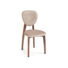 Стул деревянный Вакимо ткань tenerife beige / миланский орех