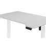 Компьютерный стол Маркос 140х80 тауп / белый