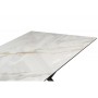 Керамический стол Ворен 180(240)x90 calacatta gold / черный