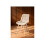 Стул на металлокаркасе Челси 360 К бежевый (zd 210) / белый np
