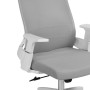 Компьютерное кресло Flok gray / white
