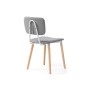 Стул деревянный Klint gray / wood