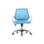 Компьютерное кресло Ergoplus blue / white
