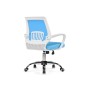 Компьютерное кресло Ergoplus blue / white