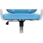 Компьютерное кресло Ergoplus blue / white