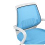 Компьютерное кресло Ergoplus blue / white