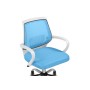 Компьютерное кресло Ergoplus blue / white
