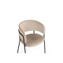 Стул на металлокаркасе Осло темно-бежевый (H-07) / черный