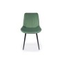 Стул на металлокаркасе Седа 360 фисташковый (zd 651) / черный np