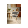 Стул на металлокаркасе Kamelia gold / gray