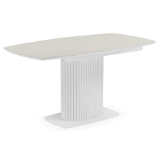 Керамический стол Фестер 140(180)х80 carmen light grey / белый