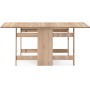 Стол деревянный Йентель дуб сонома без бара