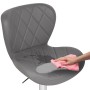 Барный стул Porch gray / chrome