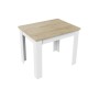 Стол деревянный Промо Тип 3 белый / дуб сонома светлый