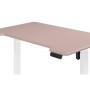 Компьютерный стол Маркос 120х75 розовый / белый
