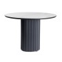 Керамический стол Барел 110 patagonoa bianco repose / черный