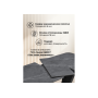 Керамический стол Петир 120(160)х80х75 larka grey / черный