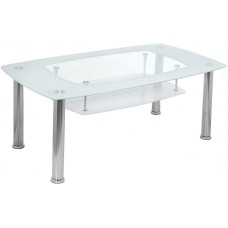 Стол стеклянный Tener белый